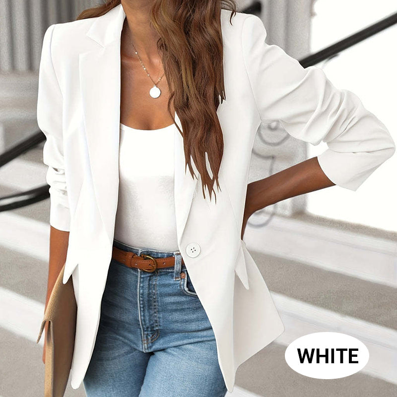 🌞Frühlingserwachen: 50% Rabatt!💎Damen-Blazer "Soft Comfort" – Elegant, Knitterfrei & Dein Allrounder fürs Büro