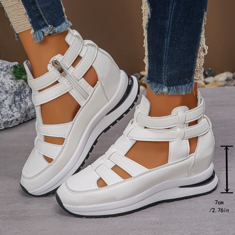 🌞Frühlingserwachen: 50% Rabatt!💎Orthopädische Keil-Sandalen "CloudSupport" – Schmerzfreies Gehen & Maximale Stabilität
