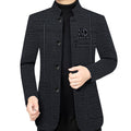 Lässiger warmer Herren-Kurzmantel