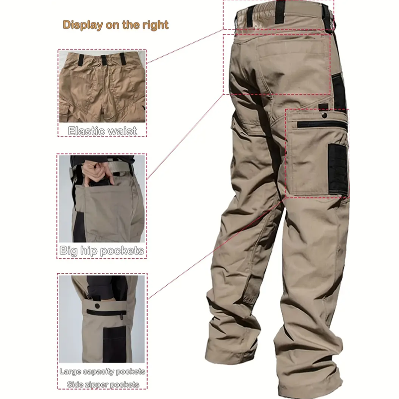 🌞Frühlingserwachen: 50% Rabatt!💪Taktische Herren-Cargohose "Endurance" – Wasserabweisend, Reißfest & 6-Taschen-System